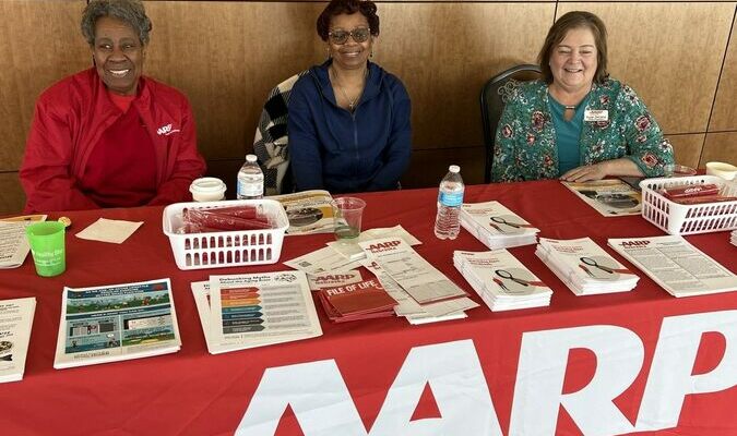 AARP TABLE AT 2023 MONEY MATTERS 100 BLACK WOMEN